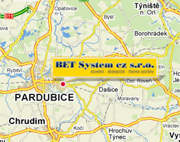 Mapa s�dla spole�nosti